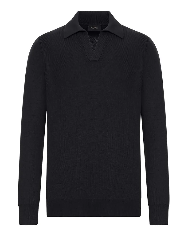 Gran Sasso Poloshirt - Schwarz Schwarz