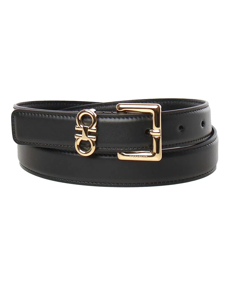 Ferragamo Gürtel - Schwarz Schwarz