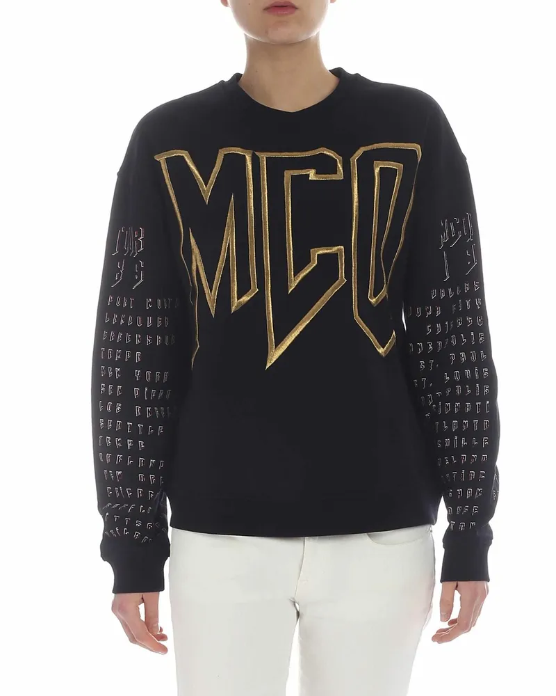 McQ Sweatshirt - Schwarz Schwarz