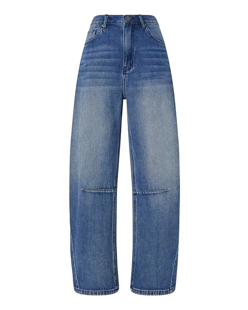 Pinko Straight Leg Jeans - Denim Denim