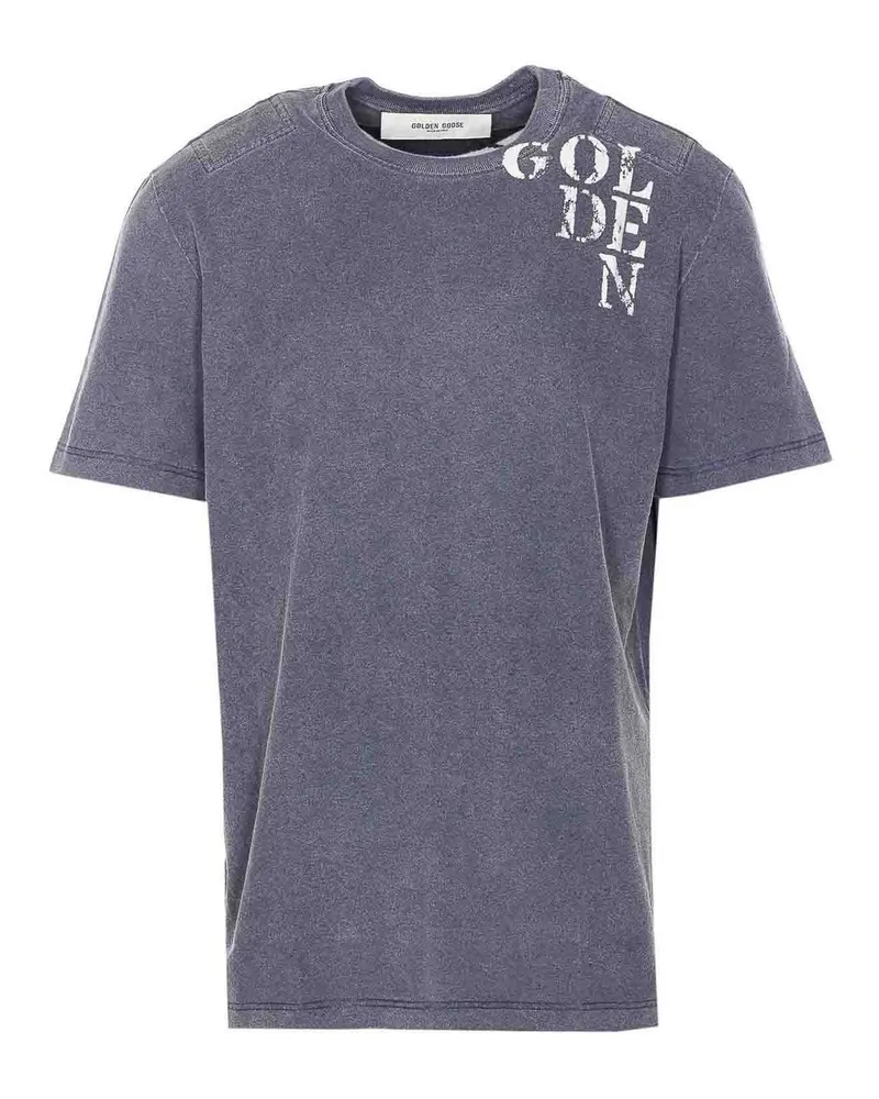 Golden Goose T-Shirt - Blau Blau