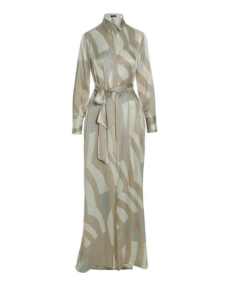 Kiton Maxikleid - Bunt Bunt