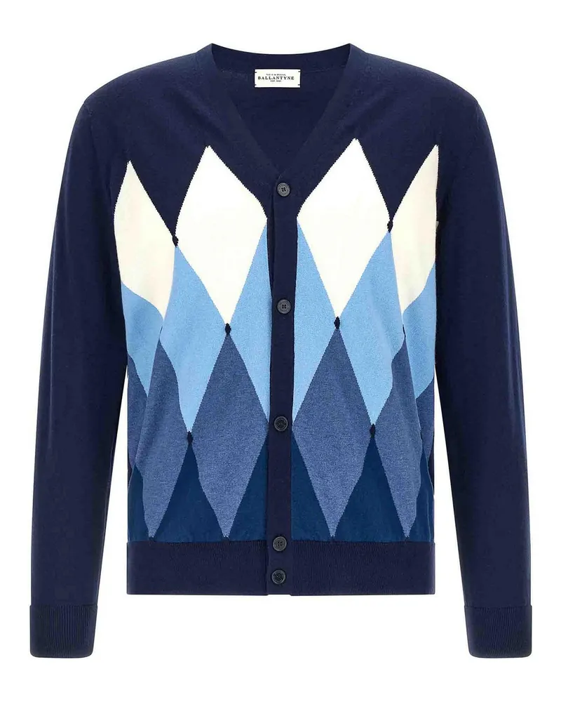 Ballantyne Cardigan - Blau Blau