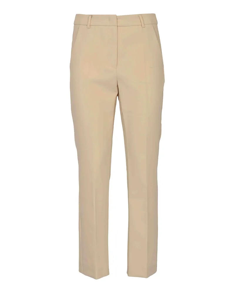 Max Mara Casual Hose - Weiß Weiß