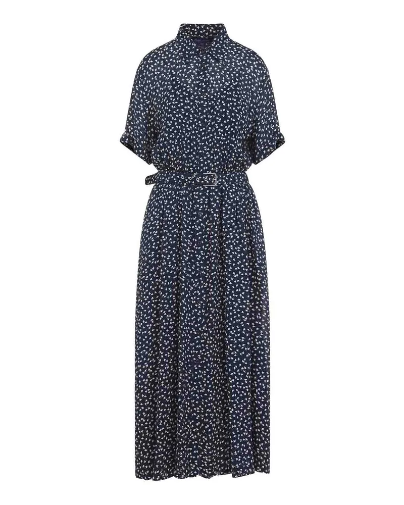 Ralph Lauren Kurzes Kleid - Creme Blau