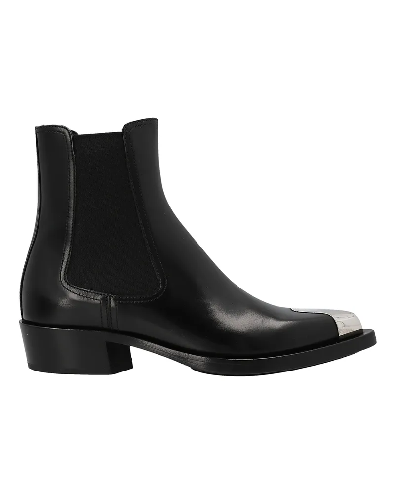 Alexander McQueen Stiefeletten - Schwarz Schwarz