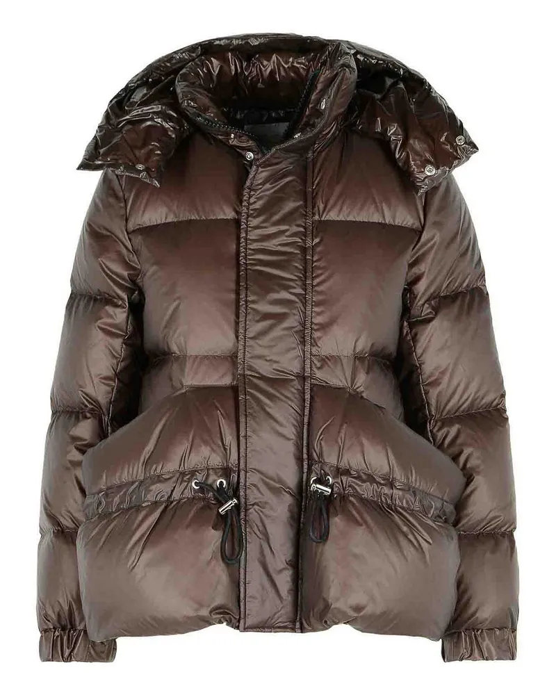 Sacai Daunenjacke - Braun Braun