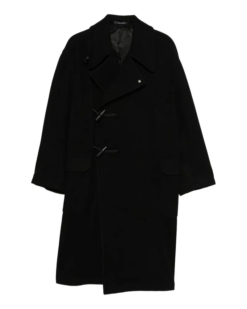 Tagliatore Knielanger Mantel - Schwarz Schwarz
