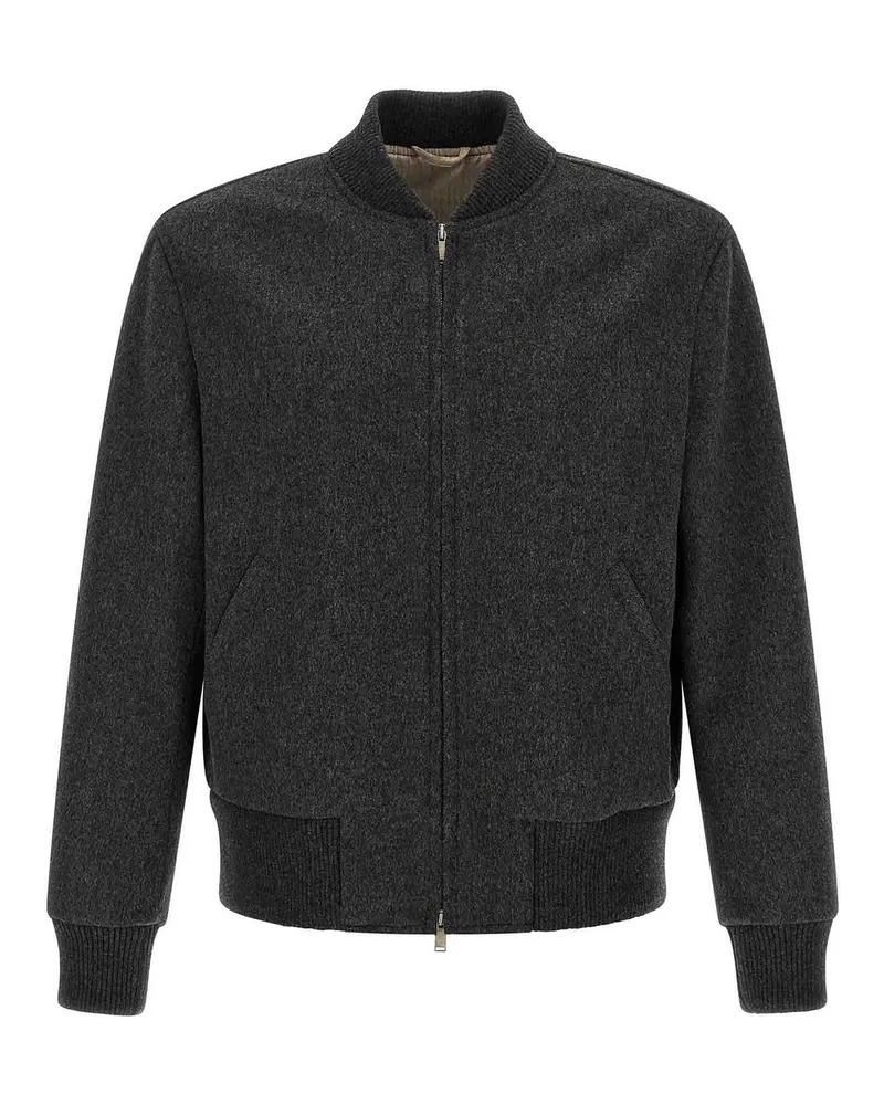 LARDINI Bomberjacke - Grau Grau