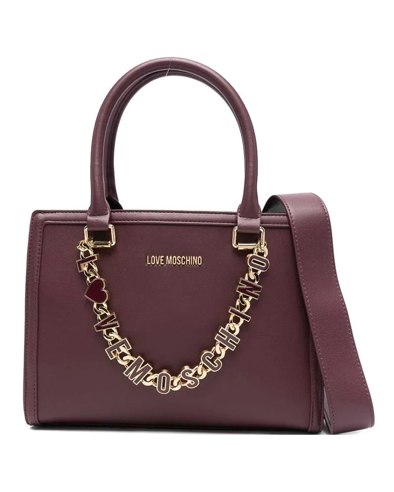 Moschino Umhängetasche - Dunkelrot Dunkelrot