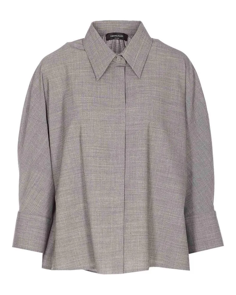 Fabiana Filippi Hemd - Grau Grau