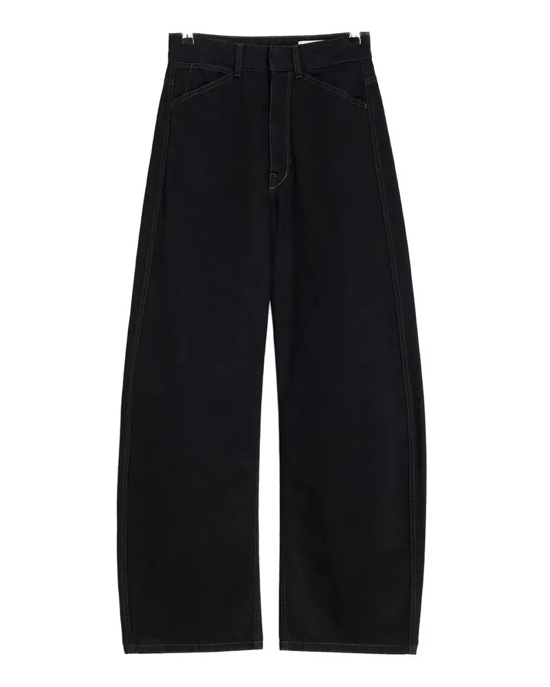 Christophe Lemaire Casual Hose - Schwarz Schwarz