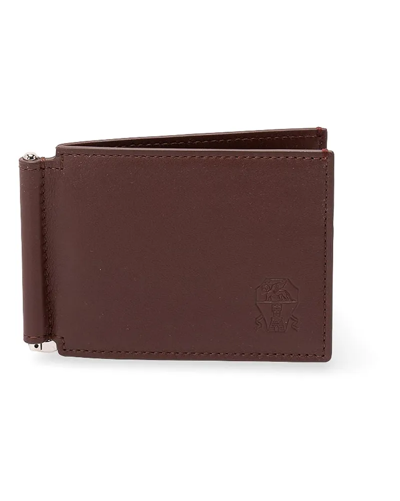 Brunello Cucinelli Portemonnaie - Dunkelbraun Dunkelbraun