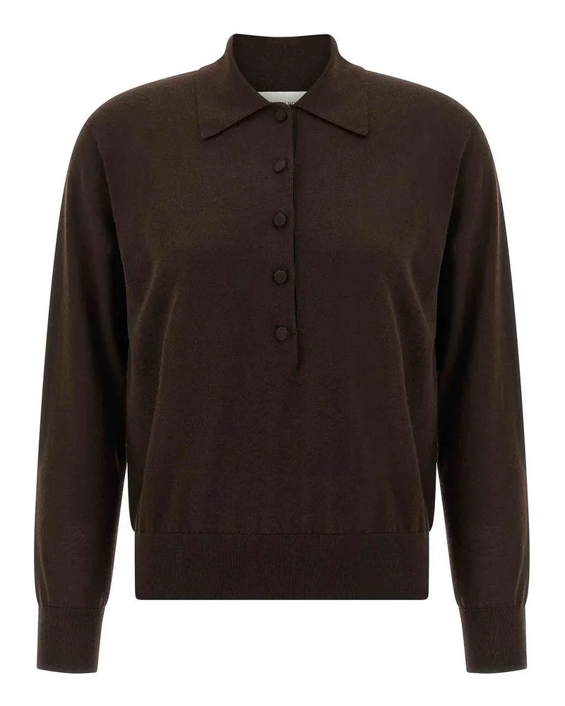 Dries van Noten Poloshirt - Braun Braun