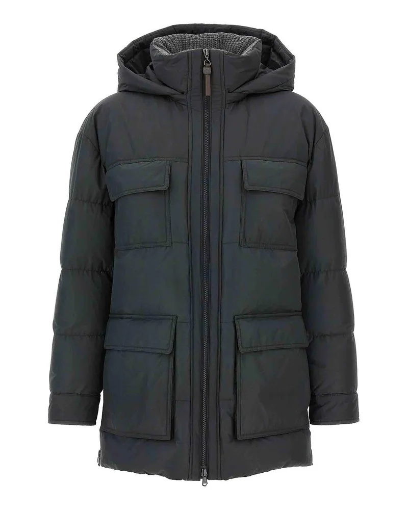 Brunello Cucinelli Daunenjacke - Grau Grau