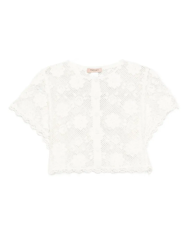 Twin-Set Top - Weiß Weiß