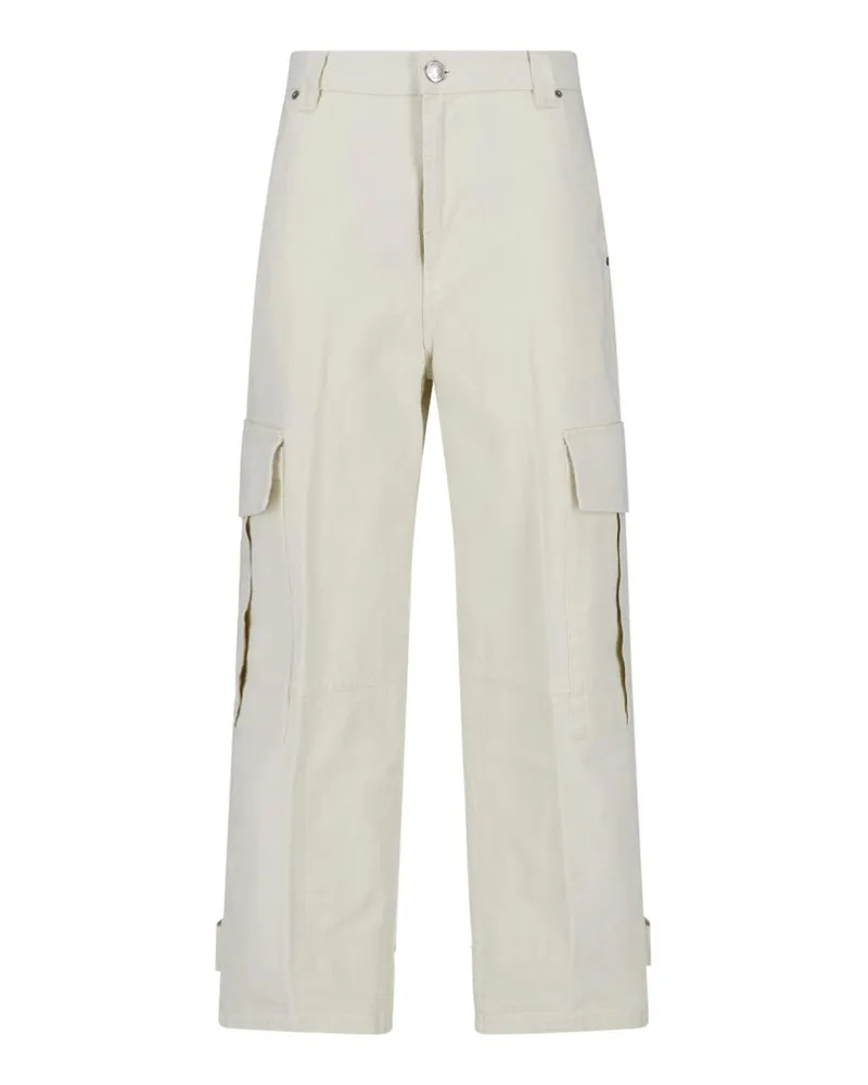 AMI Paris Casual Hose - Weiß Weiß