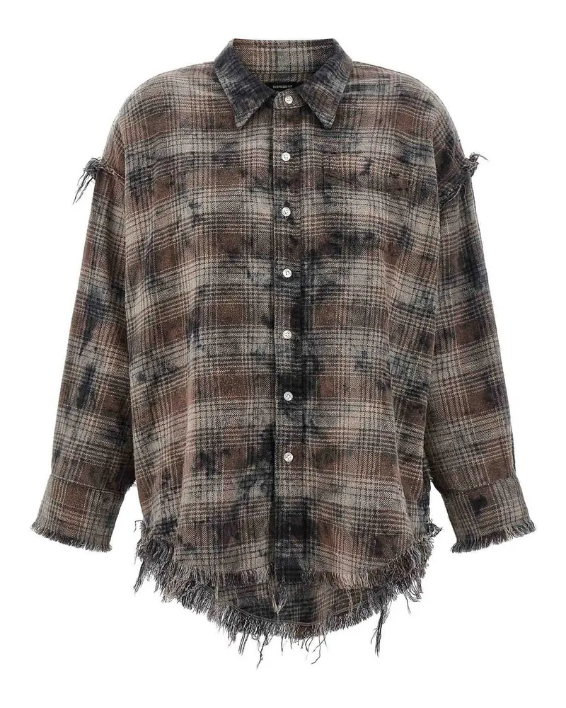 R13 Hemd - Braun Braun