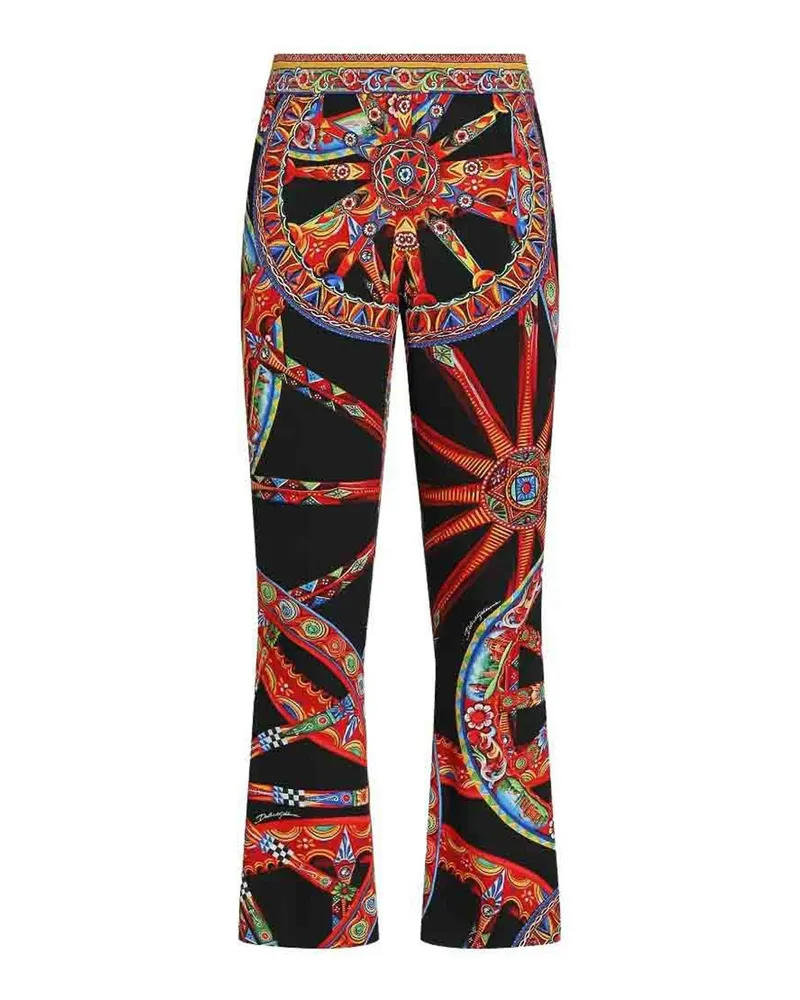 Dolce & Gabbana Casual Hose - Bunt Bunt