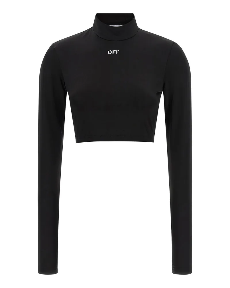 OFF-WHITE Top - Schwarz Schwarz