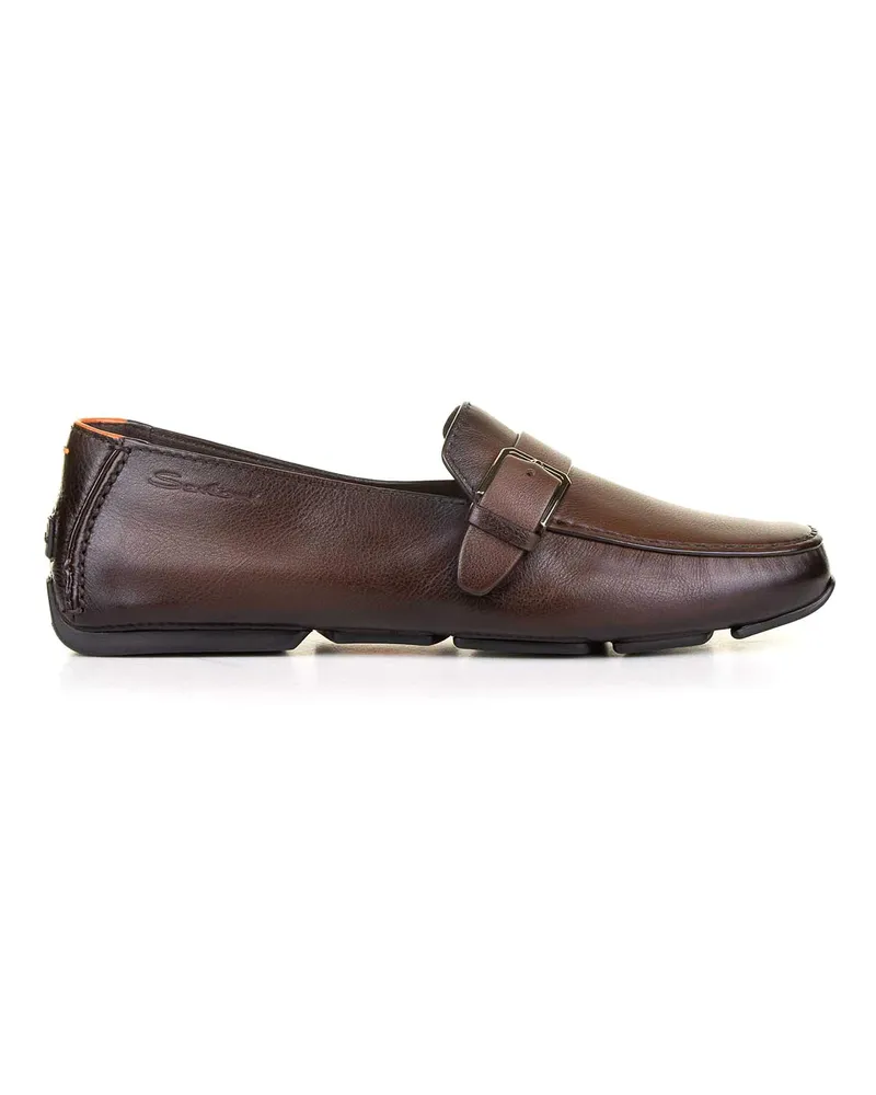 Santoni Mokassins - Grau Grau