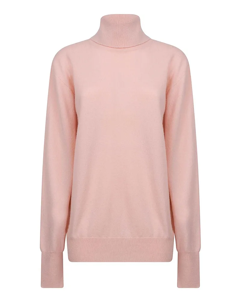 Jil Sander U-Boot-Pullover - Schwarz Rosa