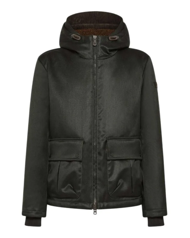 Peuterey Knielanger Mantel - Grün Grün