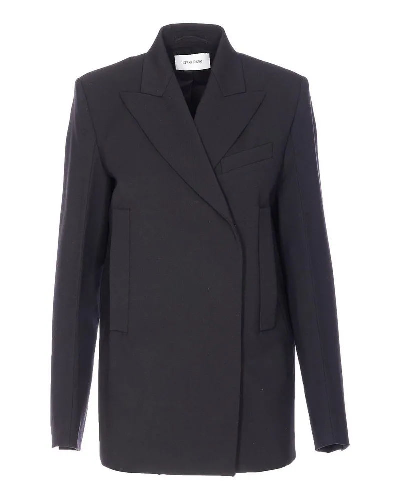 SPORTMAX Casualjacke - Schwarz Schwarz