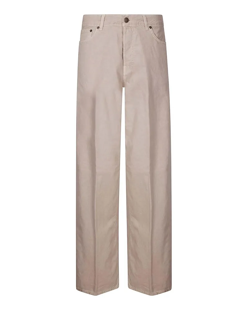 Haikure Bootcut Jeans - Beige Beige