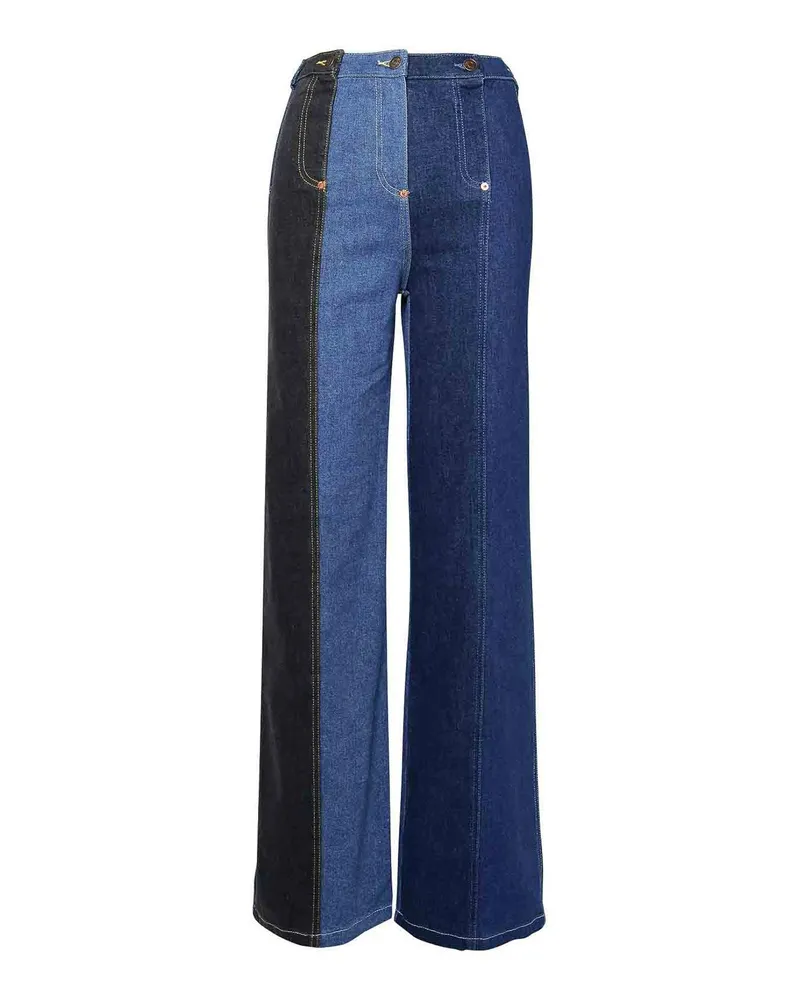 Moschino Bootcut Jeans - Blau Blau