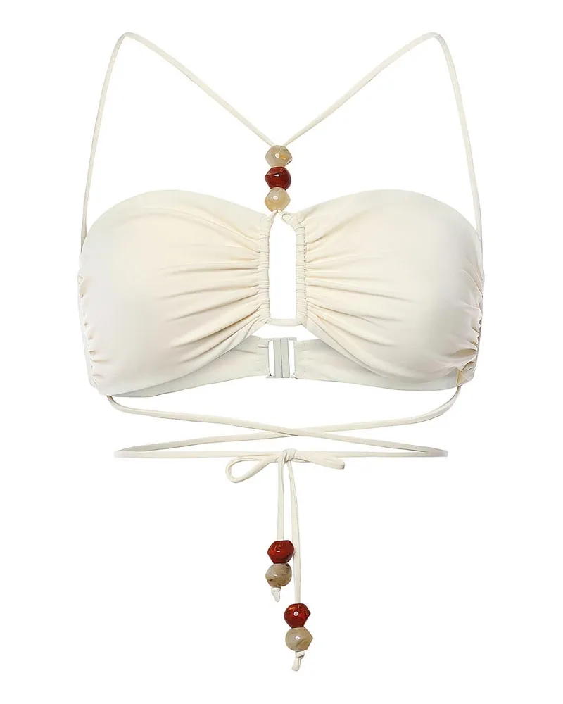 Magda Butrym Top - Weiß Weiß