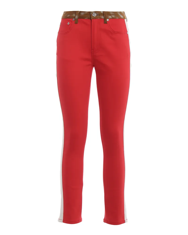 Burberry Casual Hosen - Slim Fit Rot