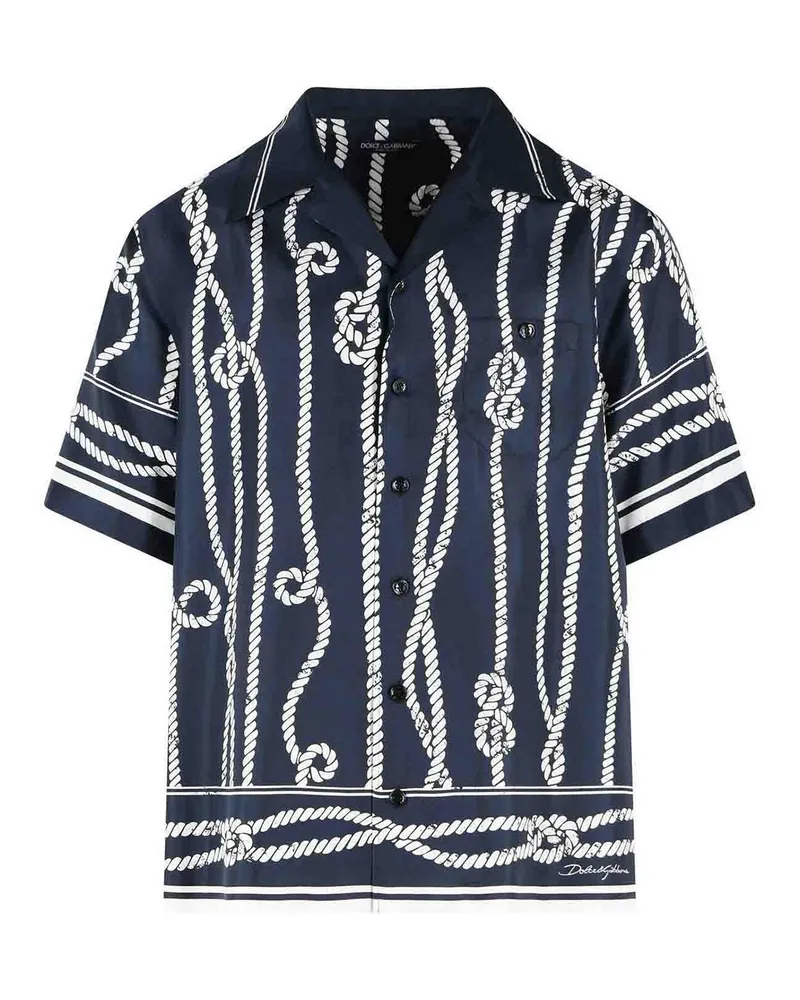 Dolce & Gabbana Hemd - Dunkelblau Dunkelblau