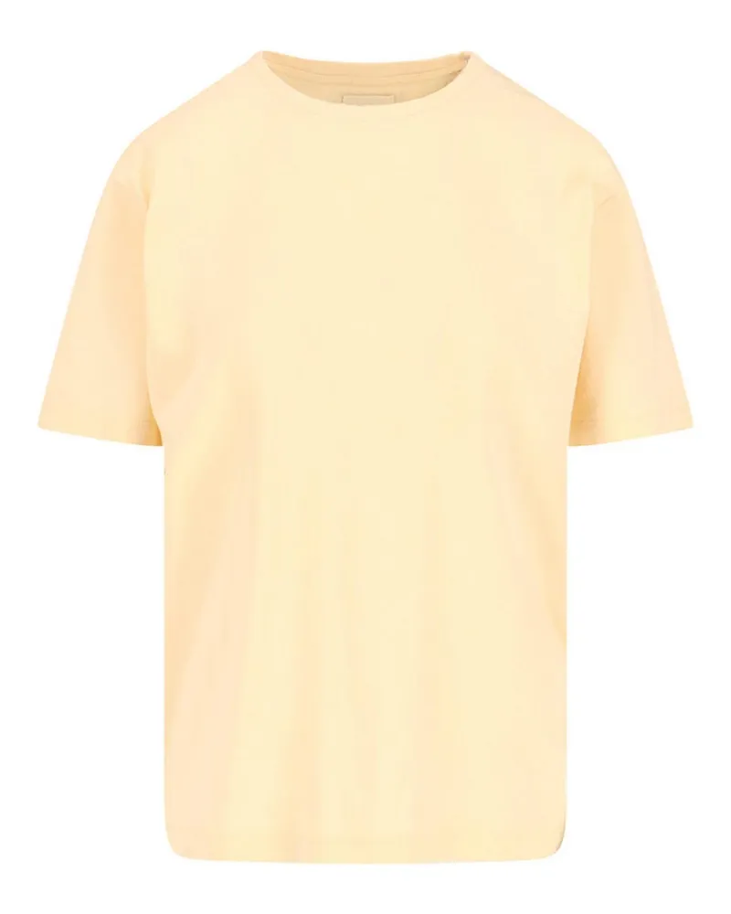 KHAITE T-Shirt - Gelb Gelb