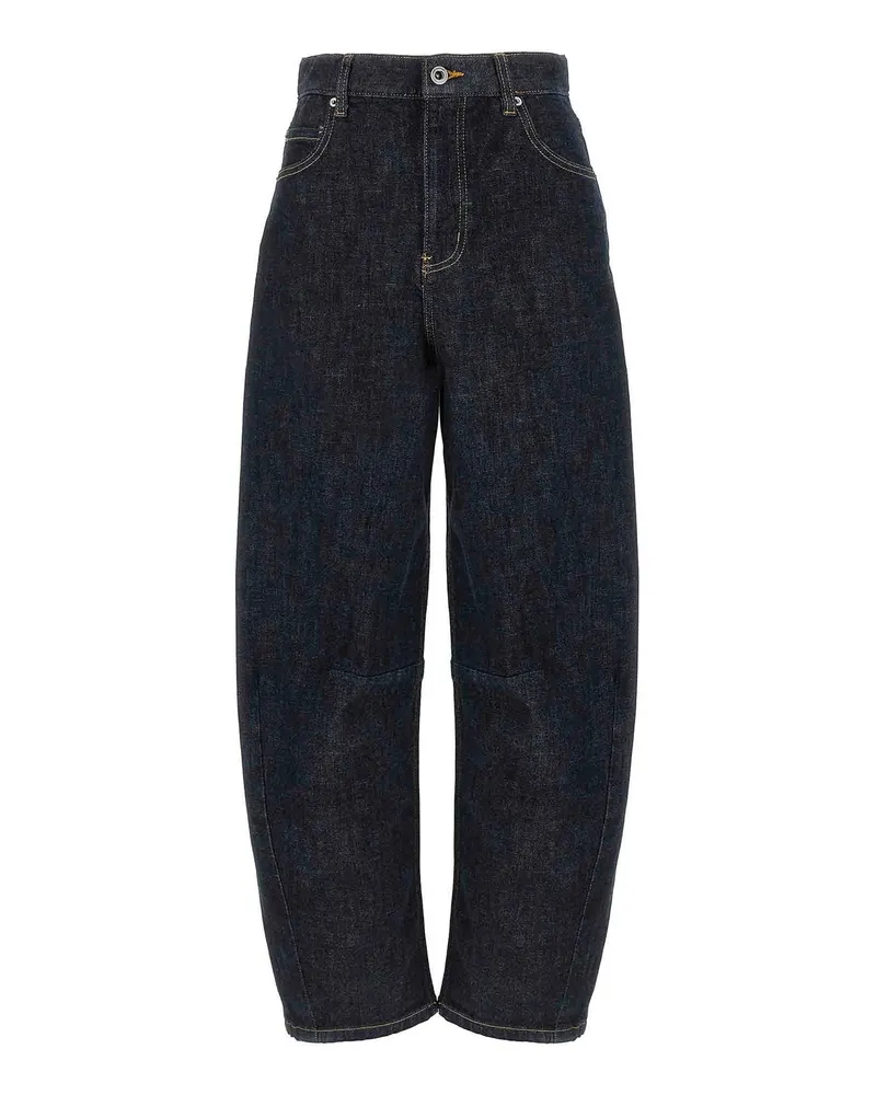 Self-Portrait Bootcut Jeans - Blau Blau