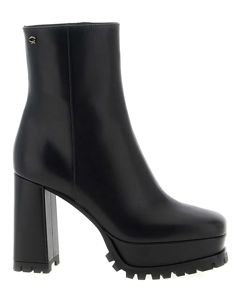 Gianvito Rossi Stiefeletten - Schwarz Schwarz