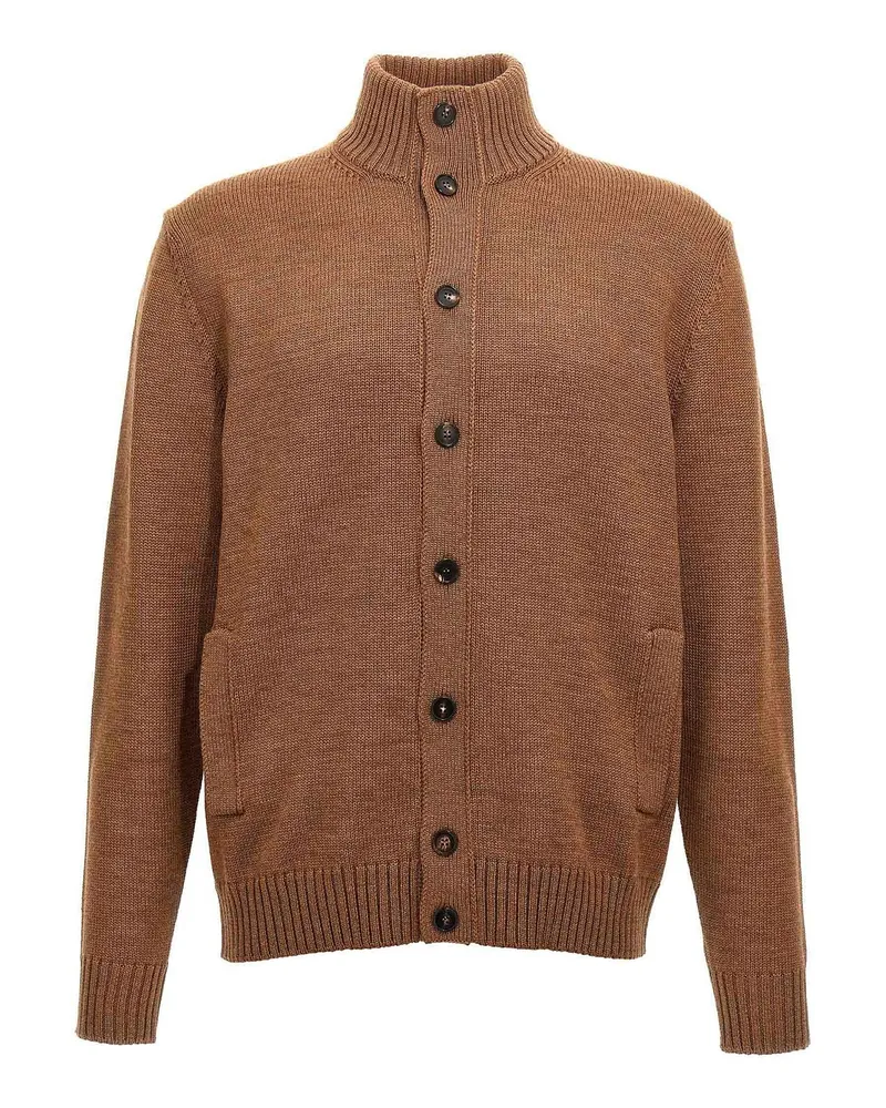 Zanone Cardigan - Braun Braun