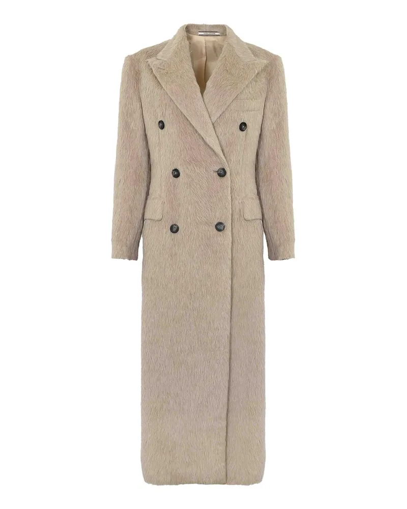 Tagliatore Knielanger Mantel - Grau Grau