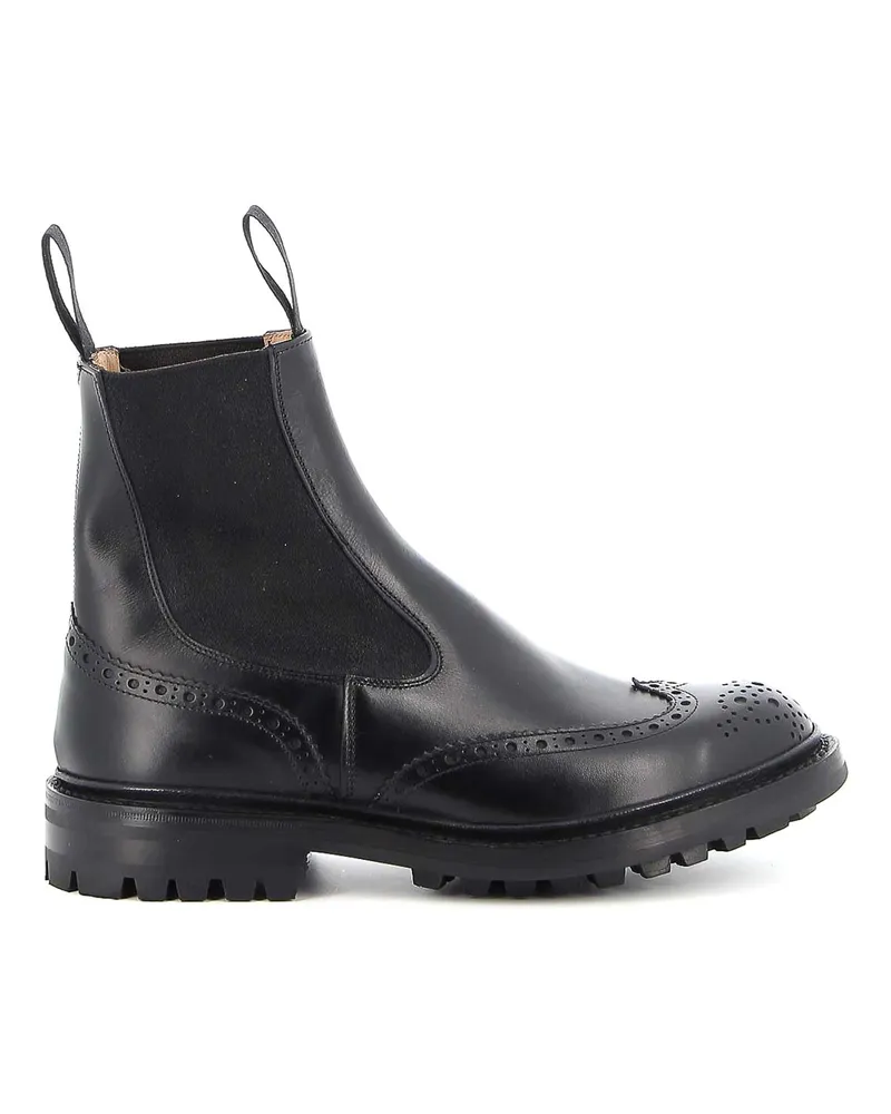 Tricker's Stiefeletten - Schwarz Schwarz