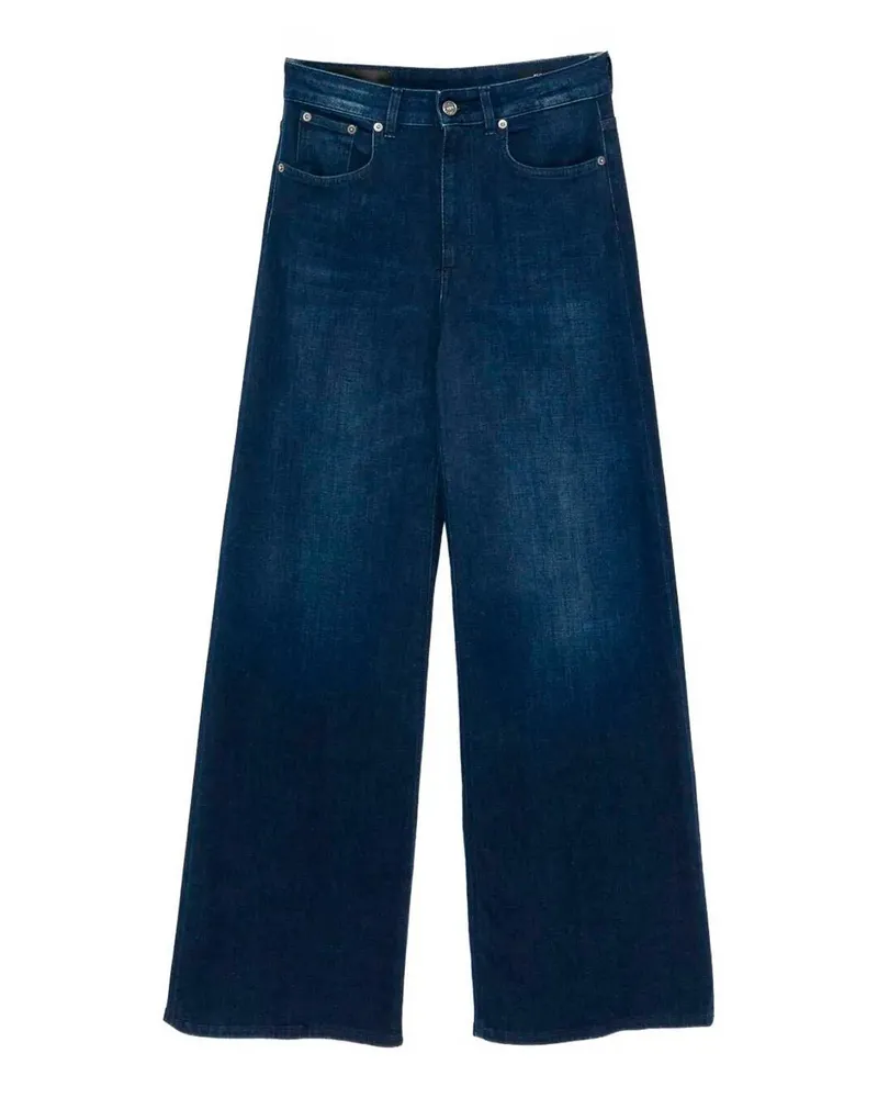 Dondup Straight Leg Jeans - Blau Blau