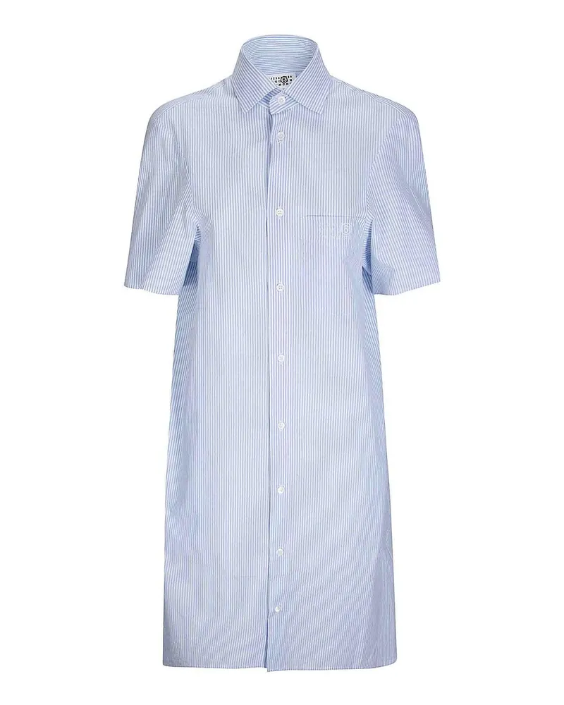 Maison Margiela Knielanges Kleid - Blau Blau