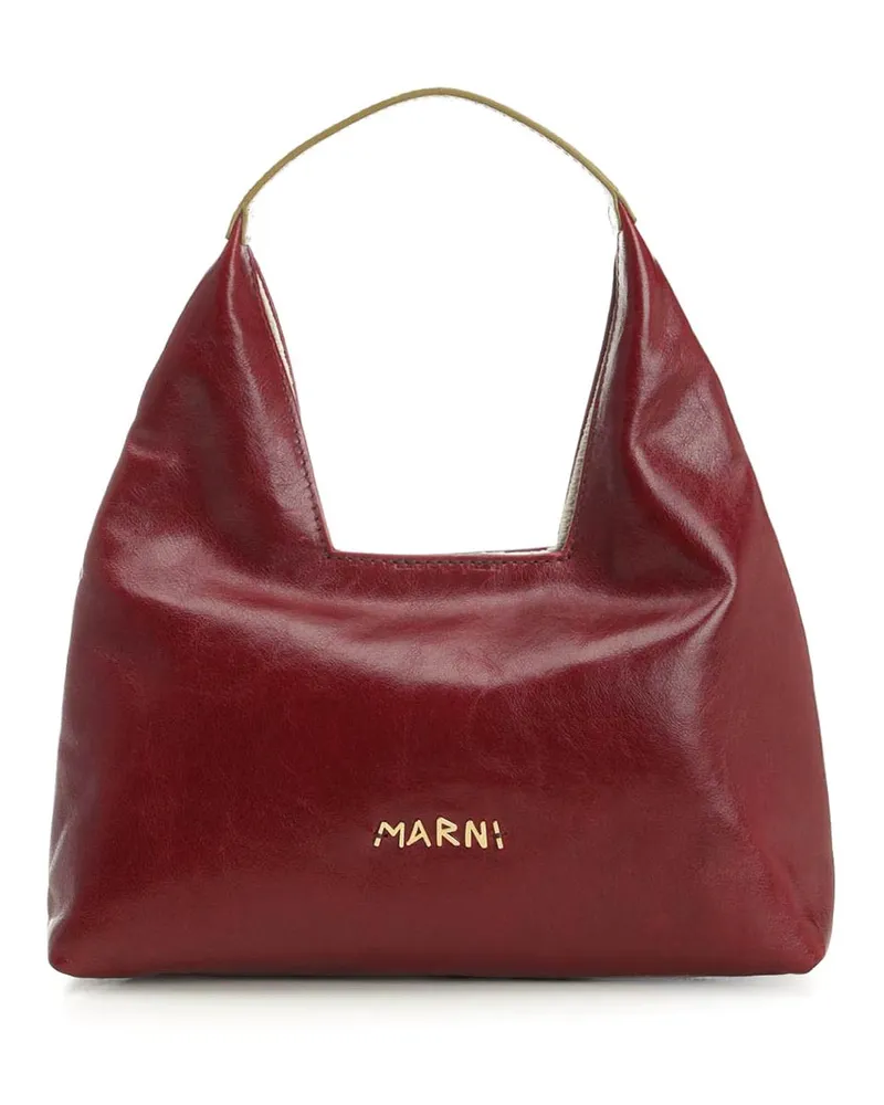 Marni Shopper - Dunkelrot Dunkelrot