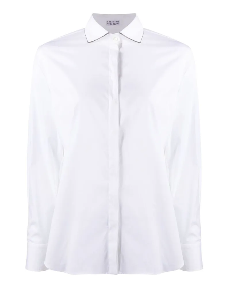 Brunello Cucinelli Hemd - Weiß Weiß