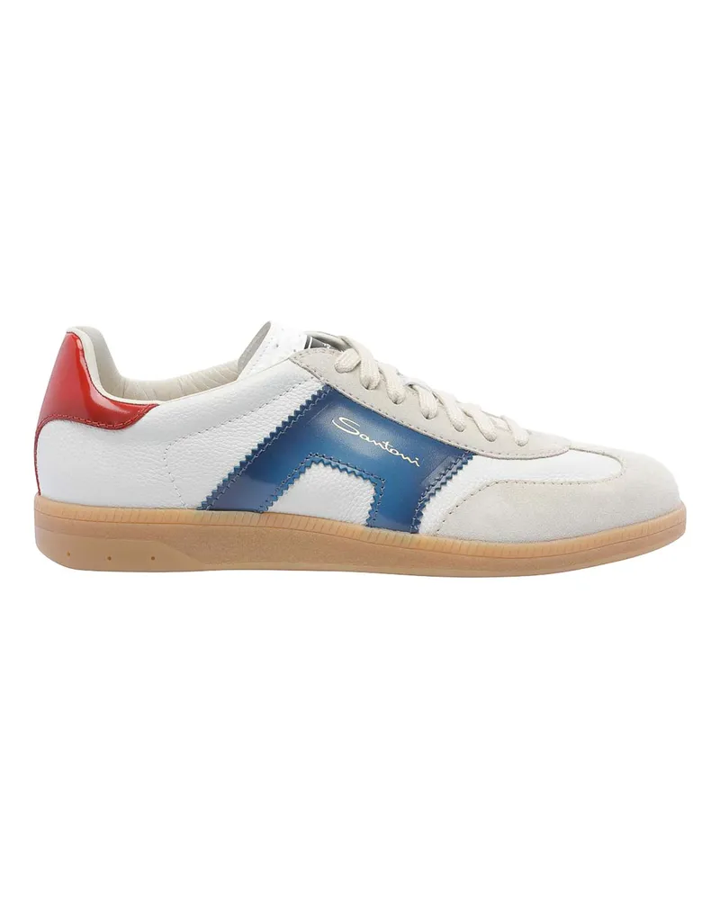 Santoni Sneaker - Weiß Weiß