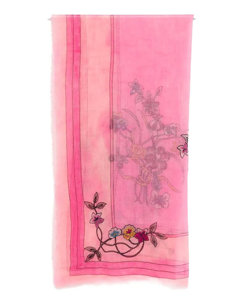 Faliero Sarti Schal - Rosa Rosa