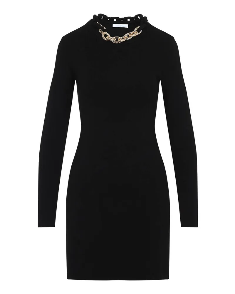 Paco Rabanne Kurzes Kleid - Schwarz Schwarz
