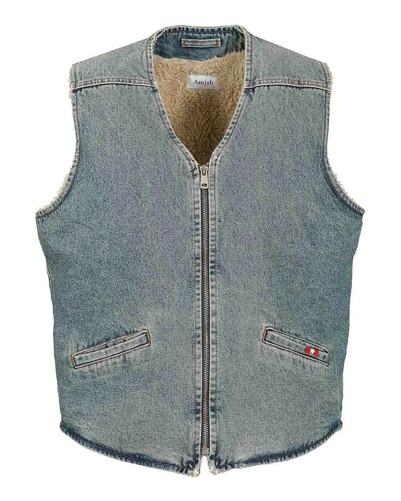 Amish Weste - Blau Blau