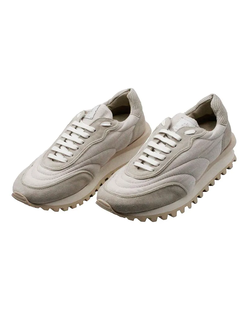 Eleventy Sneaker - Beige Beige