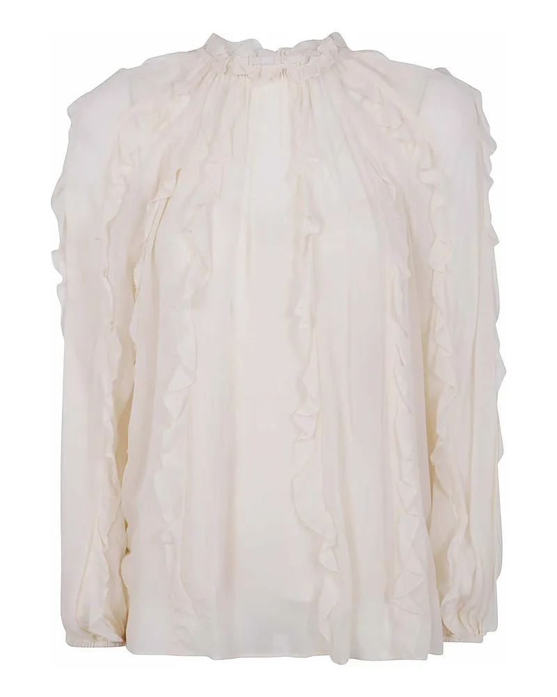 Zimmermann Bluse - Nude Nude