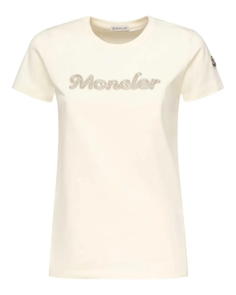 Moncler T-Shirt - Weiß Weiß